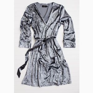 Happy Rebel Crushed Velvet Robe- XS- NWOT